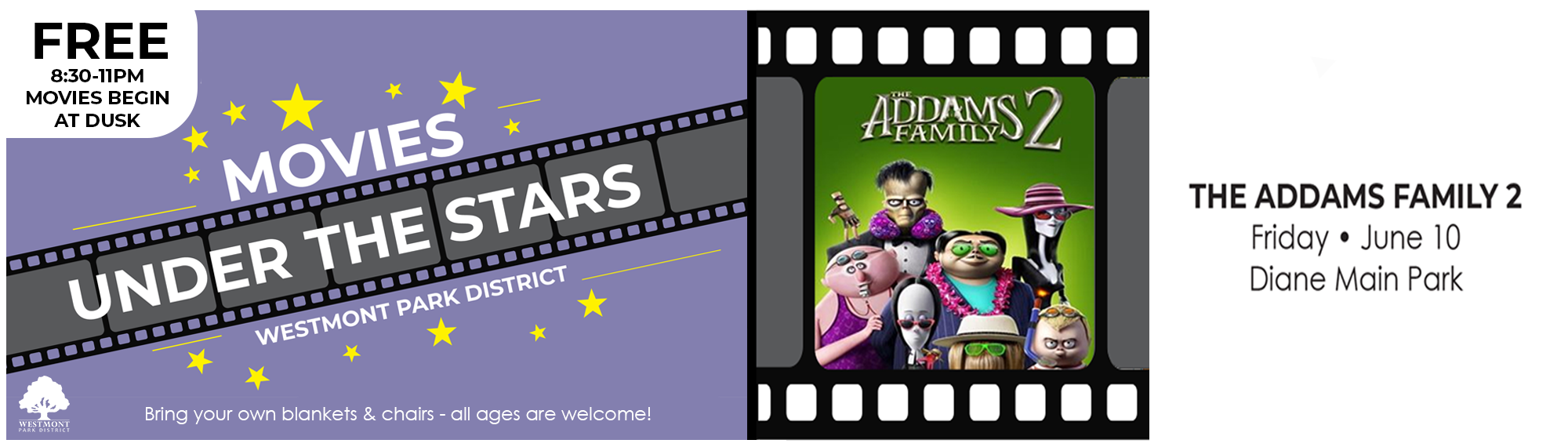 Movies under the stars: Addams Family